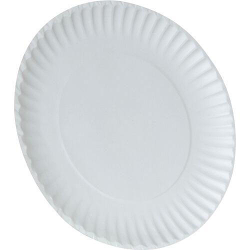Dixie Uncoated Paper Plates by GP Pro (WNP9ODCT)