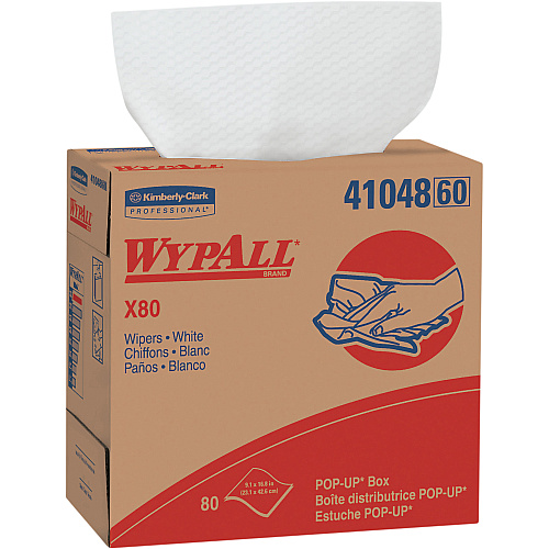 Kimberly-Clark Professional* Wypall X80 Cloths (41048CT)