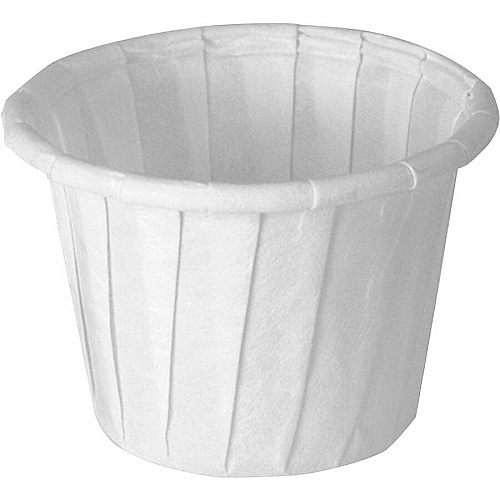SOLO 0.75 oz Treated Paper Souffle Portion Cups (0752050)