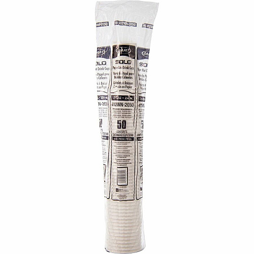 SOLO 12 oz Disposable Hot Cups (412WN2050)