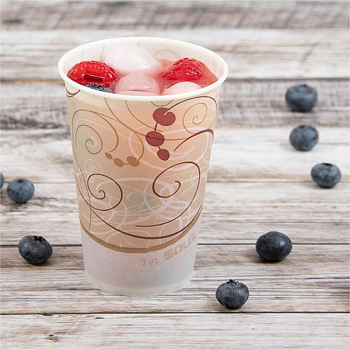 SOLO 7 oz Waxed Paper Cold Cups (R7NJ8000)
