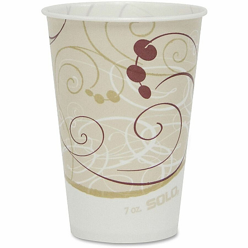 SOLO 7 oz Waxed Paper Cold Cups (R7NJ8000)