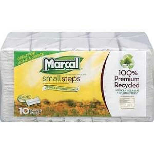 Marcal Pro 100% Recycled, C-Fold Paper Towels