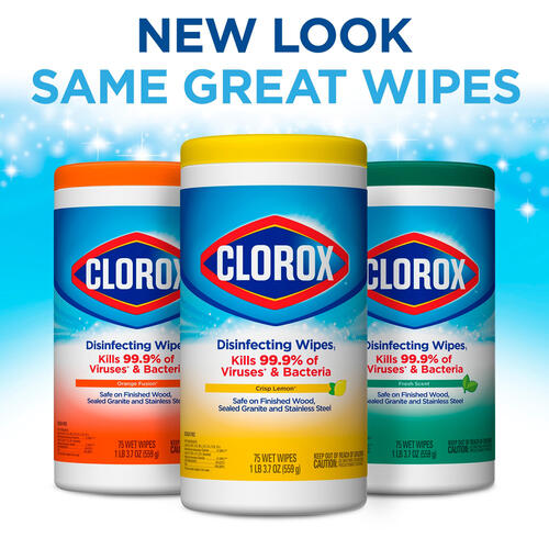 Clorox Disinfecting Wipes Value Pack, Bleach-Free Cleaning Wipes