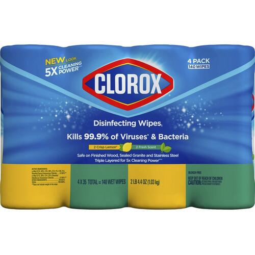 Clorox Disinfecting Wipes Value Pack, Bleach-Free Cleaning Wipes
