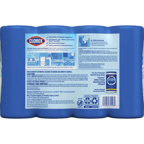Clorox Disinfecting Wipes Value Pack, Bleach-Free Cleaning Wipes