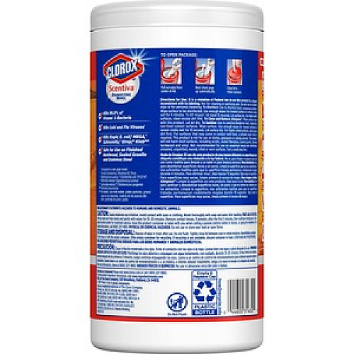 Clorox Scentiva Disinfecting Wipes (31632)