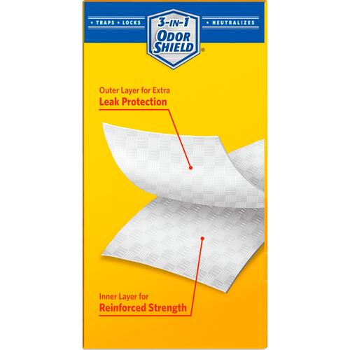 Glad OdorShield Tall Kitchen Drawstring Trash Bags
