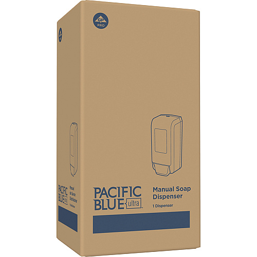 Pacific Blue Ultra Foaming Hand Soap/Hand Sanitizer Wall-Mounted Manual Dispenser (53057)