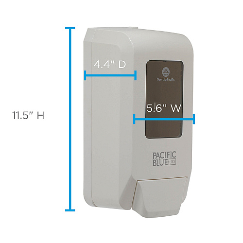 Pacific Blue Ultra Foaming Hand Soap/Hand Sanitizer Wall-Mounted Manual Dispenser (53058)