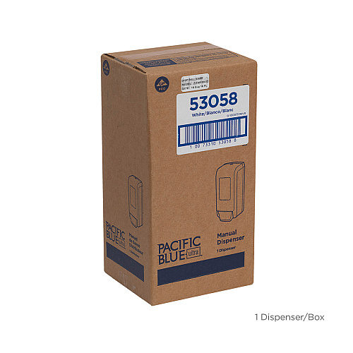 Pacific Blue Ultra Foaming Hand Soap/Hand Sanitizer Wall-Mounted Manual Dispenser (53058)
