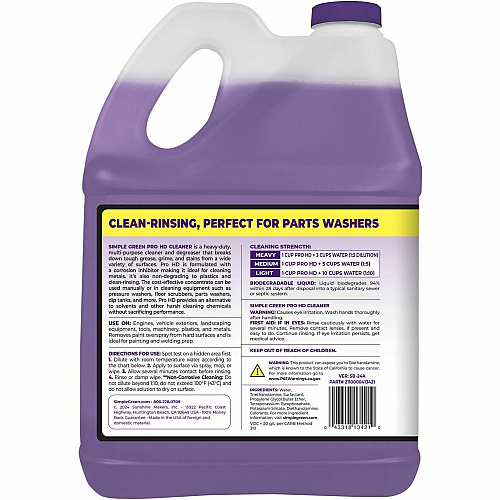 Simple Green Pro HD Heavy-Duty Cleaner & Degreaser (213421)