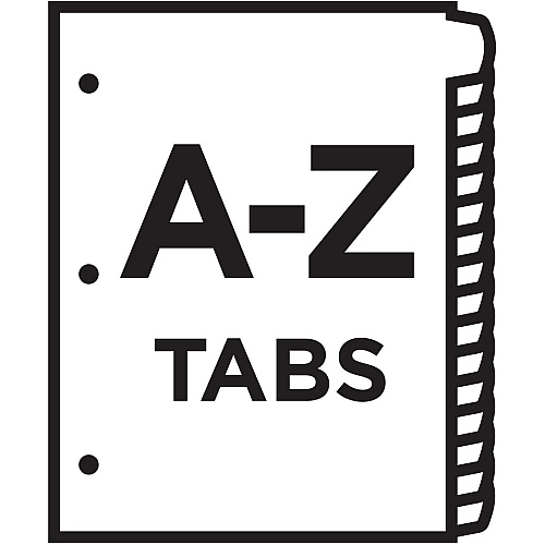 Avery Heavy-Duty Plastic A-Z Industrial Dividers (23081)