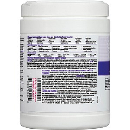 Clorox Healthcare Quat Alcohol Cleaner Disinfectant Wipes