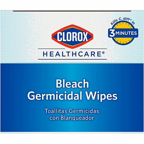 Clorox Healthcare Bleach Germicidal Wipes (31424)