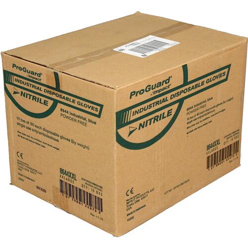 ProGuard XXL Disposable Nitrile Gloves (8644XXLCT)
