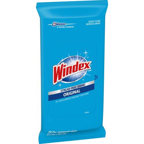 Windex&reg; Original Glass/Surface Wipes