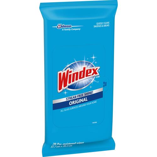 Windex&reg; Original Glass/Surface Wipes