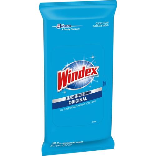 Windex&reg; Original Glass/Surface Wipes
