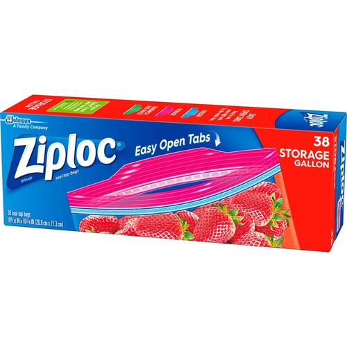 Ziploc Double Zipper Gallon Storage Bags (665016CT)