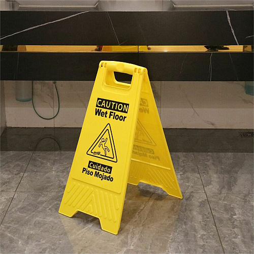 Genuine Joe Universal Graphic Wet Floor Sign (85117BD)