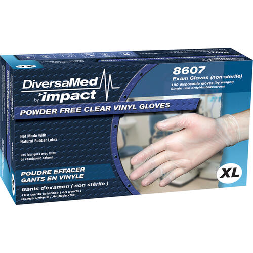 DiversaMed Disposable Powder-free Medical Exam Gloves (8607XLCT)