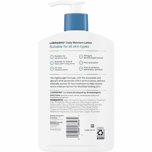Lubriderm Daily Moisture Lotion (48305)