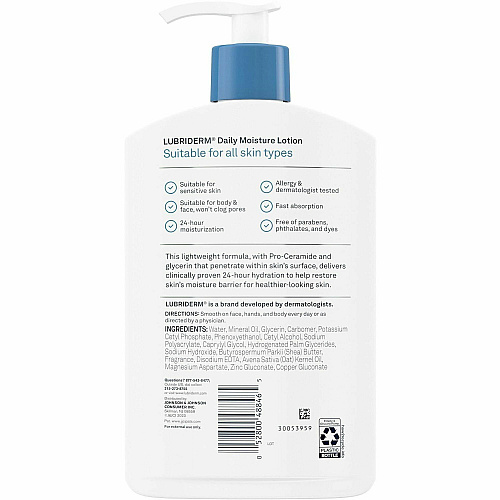 Lubriderm Daily Moisture Lotion (48305)