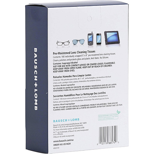 Bausch + Lomb Sight Savers Lens Cleaning Tissues (8574GMBD)
