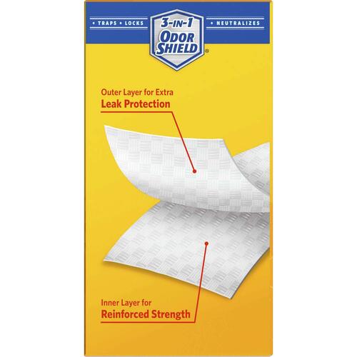 Glad OdorShield Tall Kitchen Drawstring Trash Bags