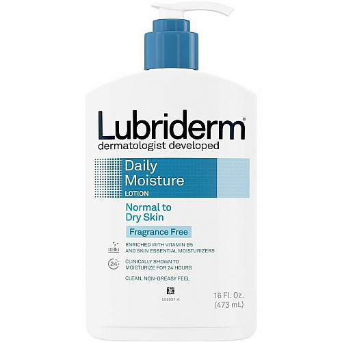 Lubriderm Daily Moisture Lotion Fragrance-Free (48323CT)