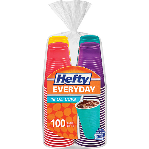 Hefty Everyday 16 oz Disposable Party Cups (C21637CT)