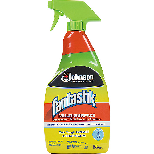 SC Johnson fantastik Multi-Surface Degreaser Disinfectant Sanitizer (682274MCT)