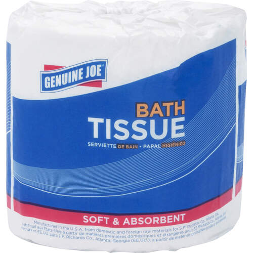 Genuine Joe 1-ply Bath Tissue