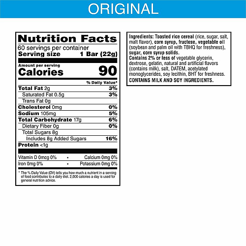 Rice Krispies Original Rice Krispies Treats (17114)