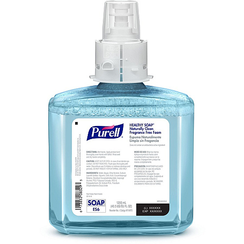 PURELL ES6 CRT HEALTHY SOAP™ Naturally Clean Fragrance Free Foam (647002)
