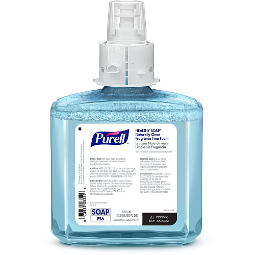 PURELL ES6 CRT HEALTHY SOAP™ Naturally Clean Fragrance Free Foam (647002)