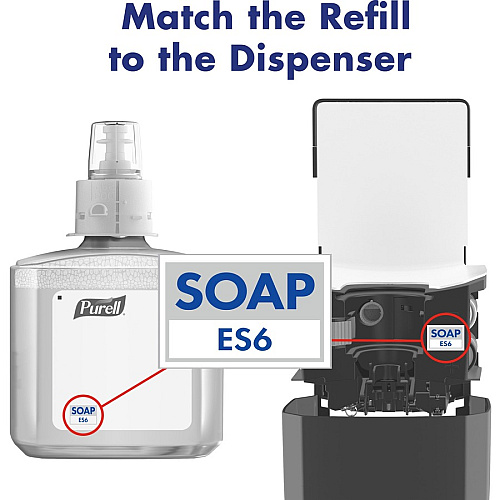 PURELL ES6 CRT HEALTHY SOAP™ Naturally Clean Foam (647102)