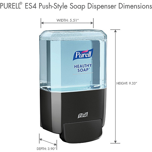 PURELL ES4 Soap Dispenser, Push-Style (503401)