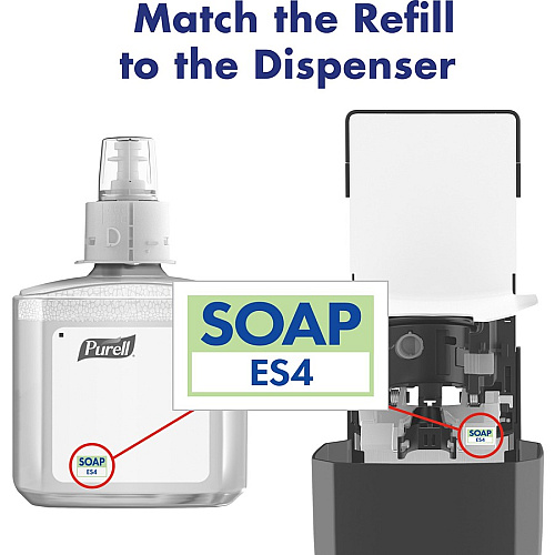 PURELL ES4 Soap Dispenser, Push-Style (503401)