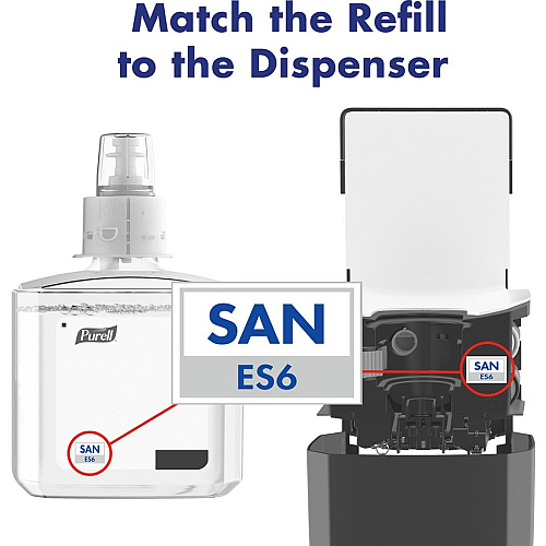 PURELL ES6 Touch-Free Hand Sanitizer Dispenser, Graphite (6424-01)