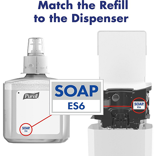 PURELL ES6 Touch-free Hand Soap Dispenser (643001)