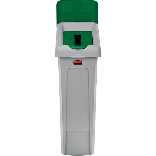Rubbermaid Commercial Slim Jim Lid Green Paper Slot (2007886)