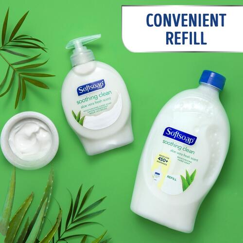Softsoap Liquid Hand Soap Pump - Soothing Aloe Vera (04968CT)