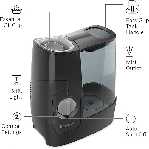 Honeywell HWM845 Warm Mist Humidifier (HWM845B)
