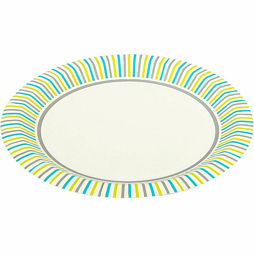 Genuine Joe 10" Printed Paper Plates (10319)