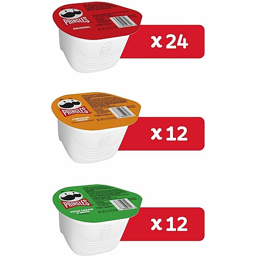 Pringles Crisps Grab 'N Go Variety Pack (14991)