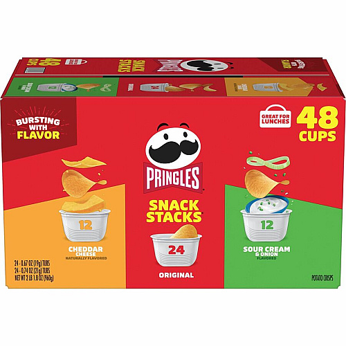 Pringles Crisps Grab 'N Go Variety Pack (14991)