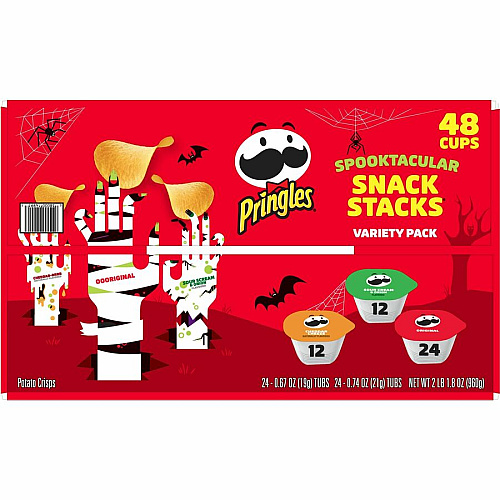 Pringles Crisps Grab 'N Go Variety Pack (14991)