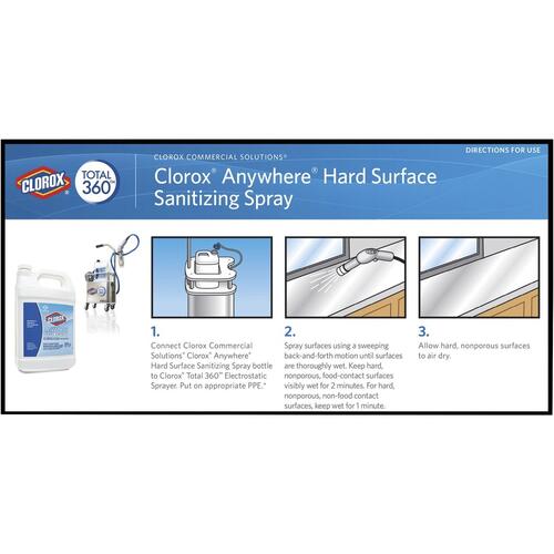 Clorox Anywhere Daily Disinfectant and Sanitizing Bottle (31651)